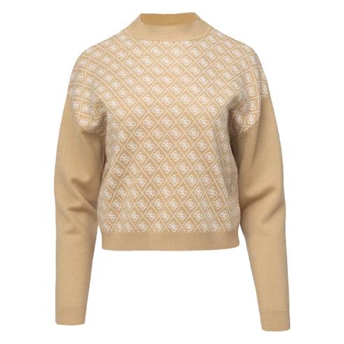 Guess Pullover Maglia Donna dolcevita Abrei 4G XS - Francavilla Moda