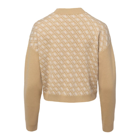 Guess Pullover Maglia Donna dolcevita Abrei 4G XS - Francavilla Moda