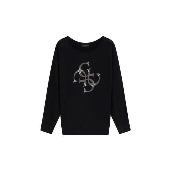 Guess Maglia Maglia Donna Gemme con logo paillettes XS - Francavilla Moda