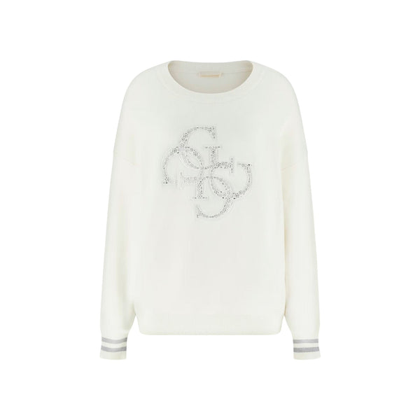 Guess Maglia Maglia Donna girocollo logo 4G XS - Francavilla Moda