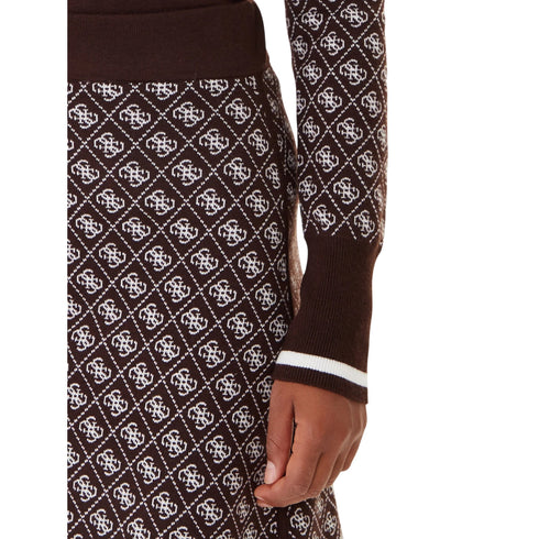 Guess Pullover Maglia Donna mezzo collo logo 4G S - Francavilla Moda