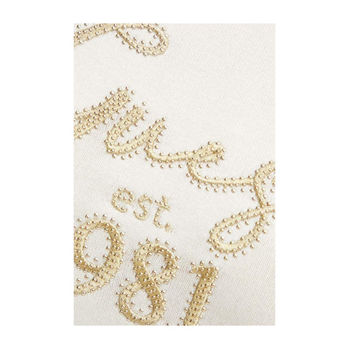 Guess Maglia Maglia Donna Paloma a maniche corte Panna - Francavilla Moda