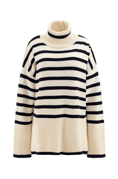 Guess Pullover Maglione in misto lana a righe XS  - Francavilla Moda