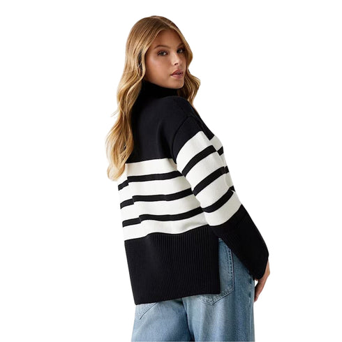 Guess Pullover Maglione in misto lana a righe XS A25-GUESSW5BR34Z37L1-SM06-XS - Francavilla Moda