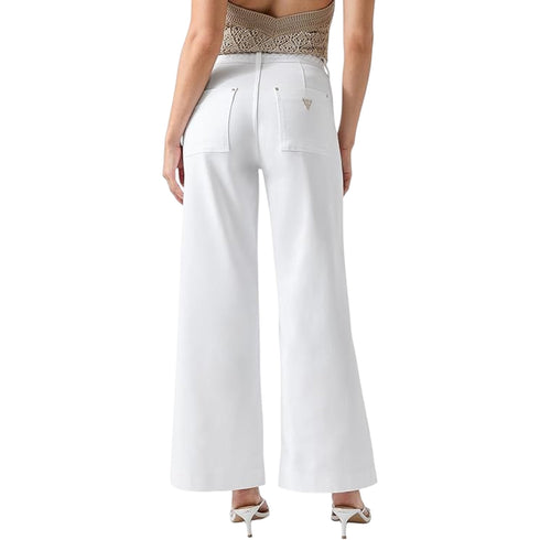 Guess Pantalone Pantalone Donna chino cropped 25 P26-GUESSW6GB15W1886-G011-25 - Francavilla Moda