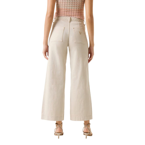 Guess Pantalone Pantalone Donna chino cropped 25 P26-GUESSW6GB15W1886-A115-25 - Francavilla Moda