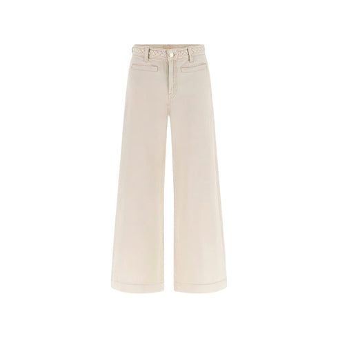 Guess Pantalone Pantalone Donna chino cropped 25 P26-GUESSW6GB15W1886-A115-25 - Francavilla Moda