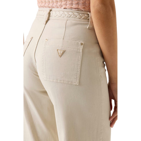 Guess Pantalone Pantalone Donna chino cropped 25 P26-GUESSW6GB15W1886-A115-25 - Francavilla Moda