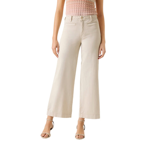 Guess Pantalone Pantalone Donna chino cropped 25 P26-GUESSW6GB15W1886-A115-25 - Francavilla Moda