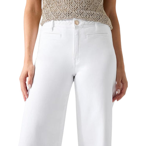 Guess Pantalone Pantalone Donna chino cropped 25 P26-GUESSW6GB15W1886-G011-25 - Francavilla Moda
