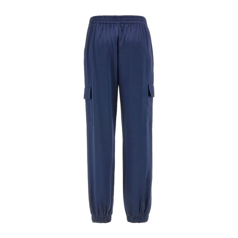 GUESS Pantaloni sportivi Pantalone Donna sportivo cargo Blu P25 - GUESSW5GB08WG7C0 - G7P1 - XS - Francavilla Moda