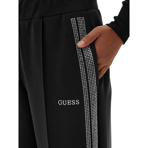 Guess Pantalone Pantalone tuta donna regular fit con strass XS - Francavilla Moda