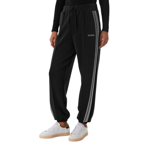 Guess Pantalone Pantalone tuta donna regular fit con strass XS - Francavilla Moda