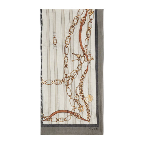 Guess Pashmina Pashmina Donna logata con catena UNI - Francavilla Moda