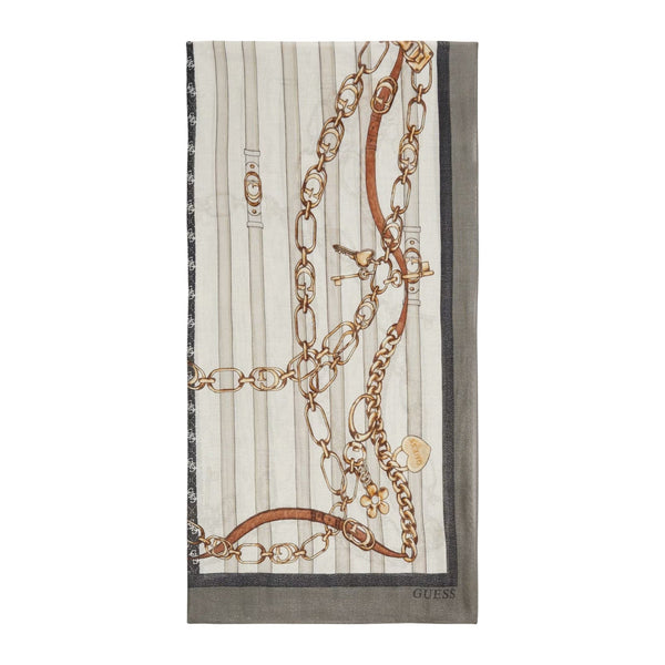 Guess Pashmina Pashmina Donna logata con catena UNI - Francavilla Moda