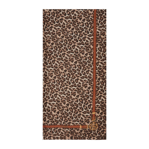 Guess Pashmina Pashmina Donna motivo animalier UNI A25 - GUESSAW5349MOD03 - BRO - UNI - Francavilla Moda