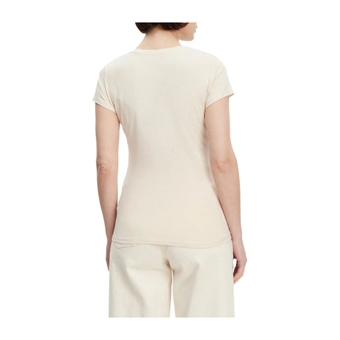 Guess T-shirt T-shirt Donna con logo traforato XS - Francavilla Moda