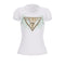 Guess T-shirt T-shirt Donna con triangolo e cornice floreale XS - Francavilla Moda