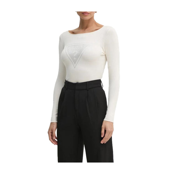 GUESS T-shirt T-shirt Donna Eliza Triangle Logo XS - Francavilla Moda