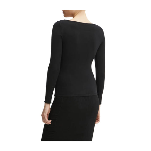 GUESS T-shirt T-shirt Donna Eliza Triangle Logo XS P25 - GUESSW5RR01Z2YK2 - JBLK - XS - Francavilla Moda