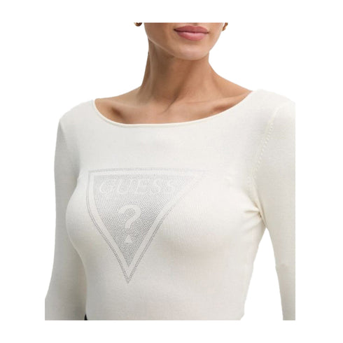 GUESS T-shirt T-shirt Donna Eliza Triangle Logo XS - Francavilla Moda