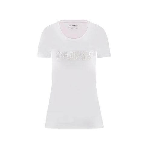 Guess T-shirt T-shirt Donna logo paillettes XS P25 - GUESSW5GI17J1314 - G011 - XS - Francavilla Moda
