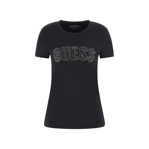 Guess T-shirt T-shirt Donna logo paillettes XS P25 - GUESSW5GI17J1314 - JBLK - XS - Francavilla Moda