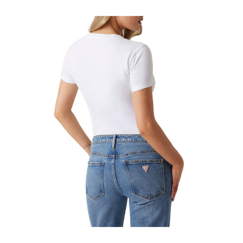 Guess T-shirt T-shirt Donna logo paillettes XS P25 - GUESSW5GI17J1314 - G011 - XS - Francavilla Moda