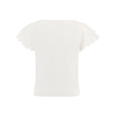 Guess T-shirt T-shirt Donna maniche sangallo XS - Francavilla Moda