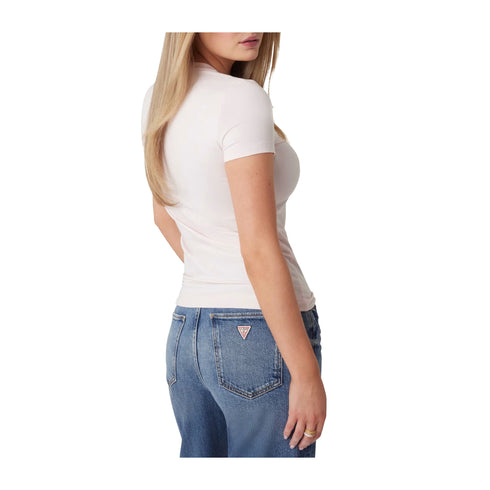 Guess T-shirt T-shirt Donna maxi scritta logo XS - Francavilla Moda