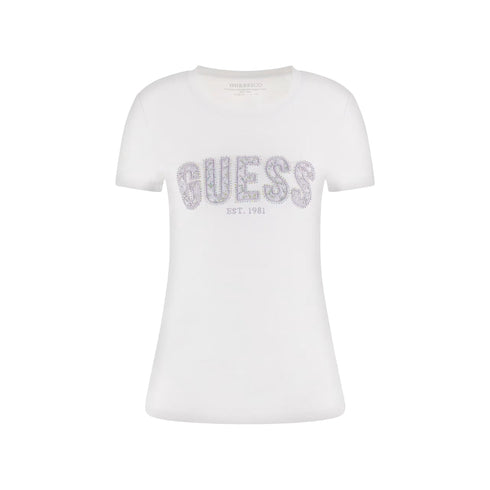 Guess T-shirt T-shirt Donna maxi scritta logo XS P25 - GUESSW5GI04J1314 - G011 - XS - Francavilla Moda