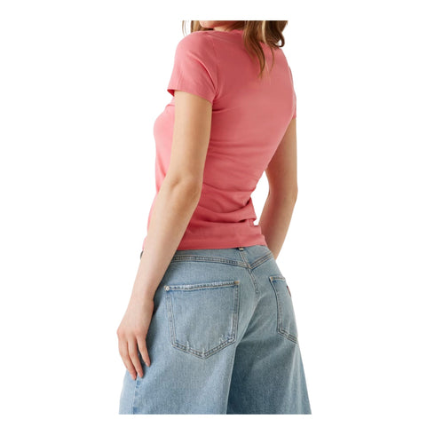 Guess T-shirt T-shirt Donna stampa logo borchie XS - Francavilla Moda