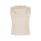 Guess Top Top Donna crop con cut - out Crema - Francavilla Moda