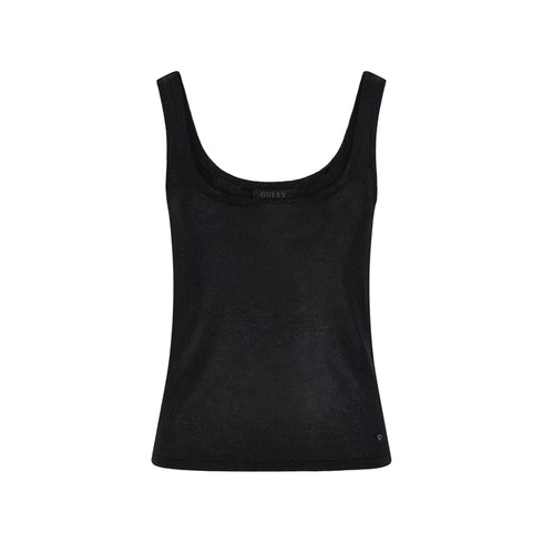 Guess Top Top Donna in lurex misto viscosa S P25 - GUESSW5GR16Z3E22 - JBLK - S - Francavilla Moda
