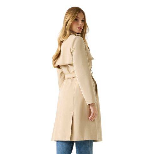 Guess Trench Trench donna doppio petto con cinta XS - Francavilla Moda
