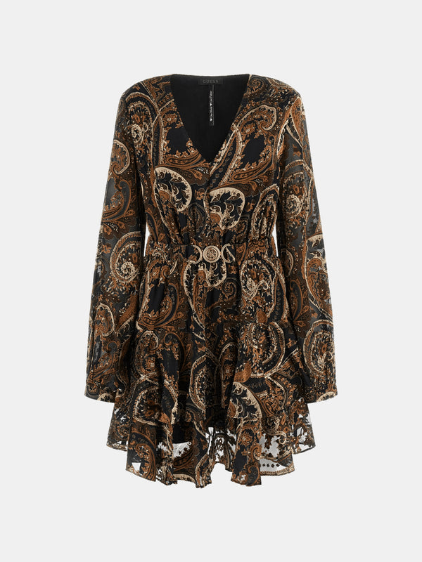 Guess Abito corto Vestito mini fit and flare paisley XS - Francavilla Moda