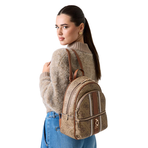 Guess Zainetto Zainetto Donna Erenia motivo logo 4G UNI A25-GUESSHWSO7838330-LTL-UNI - Francavilla Moda