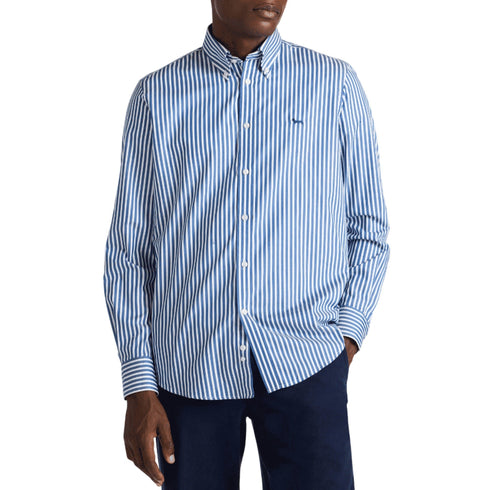 Harmont & Blaine Camicia elegante Camicia A Righe Con Bassotto M A25-HARMONT & BLAINECRP001013477-845-M - Francavilla Moda