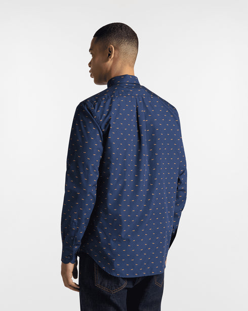 Harmont & Blaine Camicia casual Camicia In Cotone Con Bassotti M - Francavilla Moda