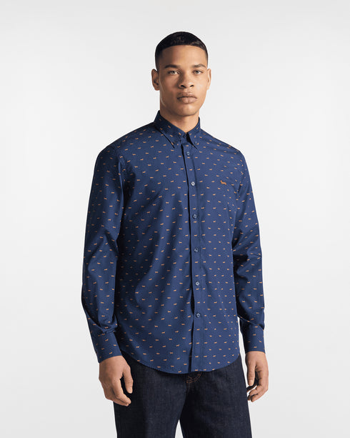 Harmont & Blaine Camicia casual Camicia In Cotone Con Bassotti M - Francavilla Moda