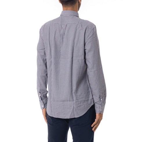 Harmont & Blaine Camicia casual Camicia Pied - de - poule In Cotone M A25-HARMONT & BLAINECRP001013486-543-M - Francavilla Moda