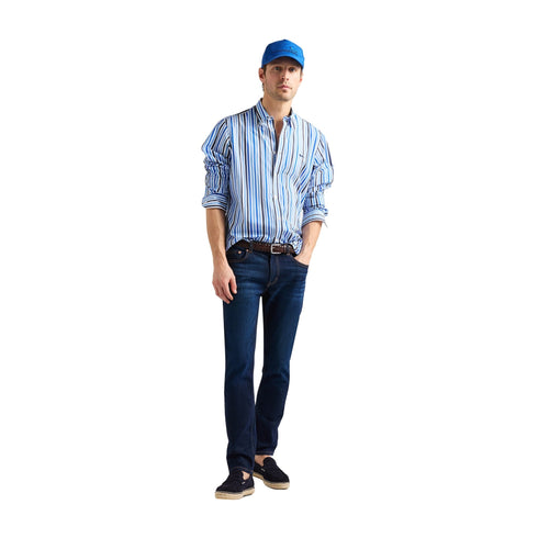 Harmont & Blaine Camicia ml Camicia Uomo a righe effetto acquerello M P26-HARMONT & BLAINECRQ026013702-848-M - Francavilla Moda
