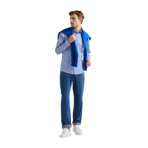 Harmont & Blaine Camicia Camicia Uomo a Righe Sorbetto bicolor M - Francavilla Moda