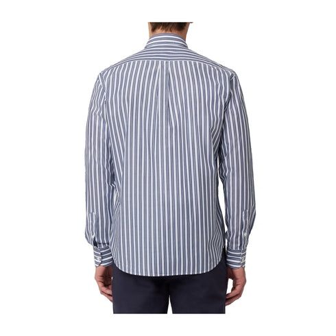 Harmont & Blaine Camicia casual Camicia Uomo a righe verticali M P25 - HARMONT & BLAINECRN011013148 - 801 - M - Francavilla Moda