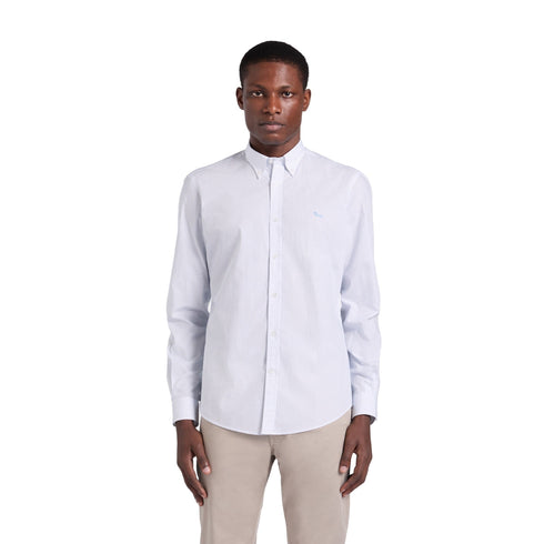 Harmont & Blaine Camicia ml Camicia Uomo aderente con micro - motivo M P26-HARMONT & BLAINECNQ026013819-810-M - Francavilla Moda