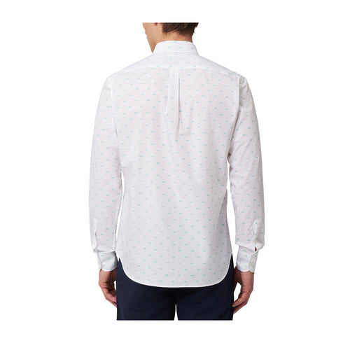 Harmont & Blaine Camicia casual Camicia Uomo Bassotto Multilogo M P25 - HARMONT & BLAINECRN001S06912 - 647 - M - Francavilla Moda