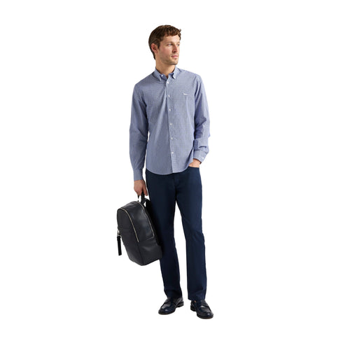 Harmont & Blaine Camicia ml Camicia Uomo con micro stampa all over M P26-HARMONT & BLAINECRQ026013814-844-M - Francavilla Moda