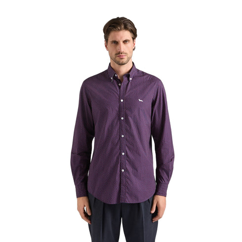 Harmont & Blaine Camicia casual Camicia Uomo con microstampa M - Francavilla Moda