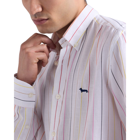 Harmont & Blaine Camicia Camicia Uomo con righe satinate M - Francavilla Moda