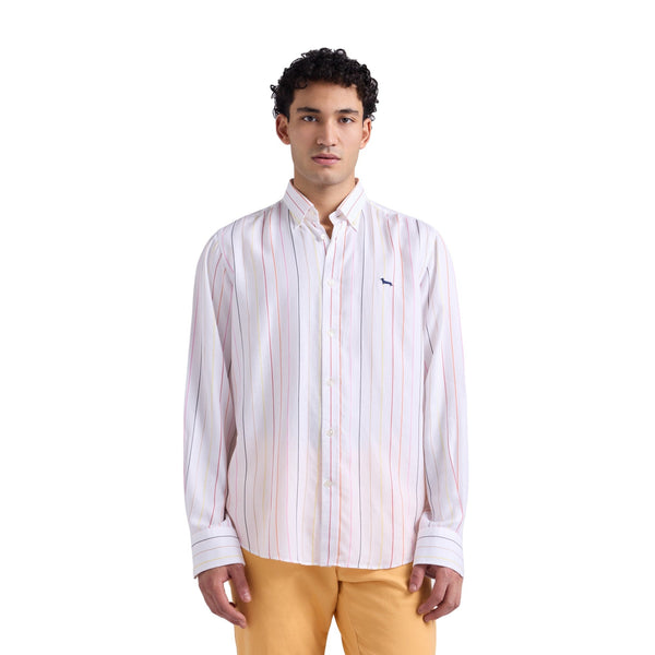Harmont & Blaine Camicia Camicia Uomo con righe satinate M - Francavilla Moda